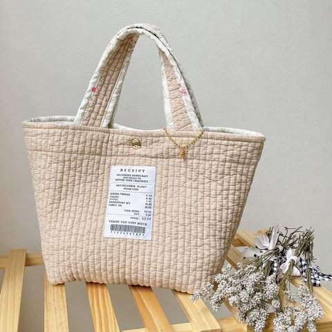 NUBI mini tote bag／アンバー／ネオンカラー／ヌビ／チャーム付き