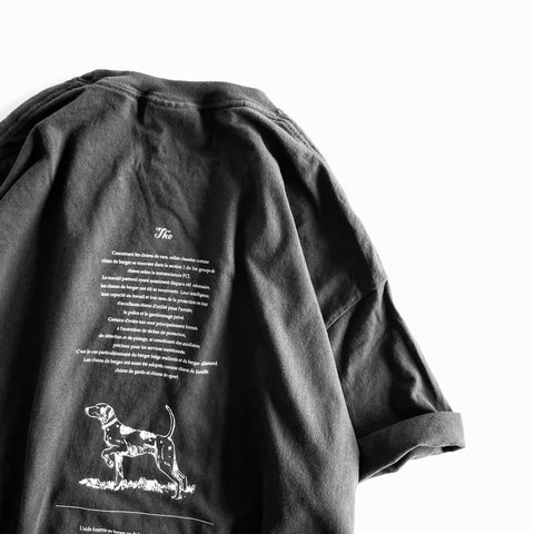GW企画【〜5/6 送料無料❗️】ヴィンテージライクTシャツ半袖Tシャツ / sheep dog / スミクロ
