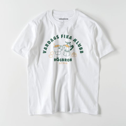 VARDAGSFIKAKLUBB green&yellow Tシャツ