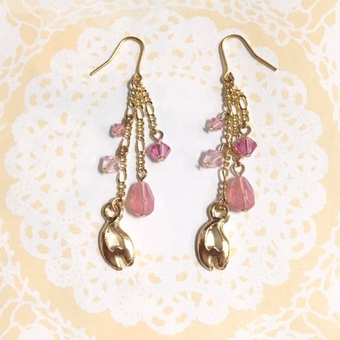 桜吹雪ピアス&イヤリング