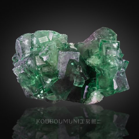 フローライト/カルサイト(Fluorite with Calcite) S00063