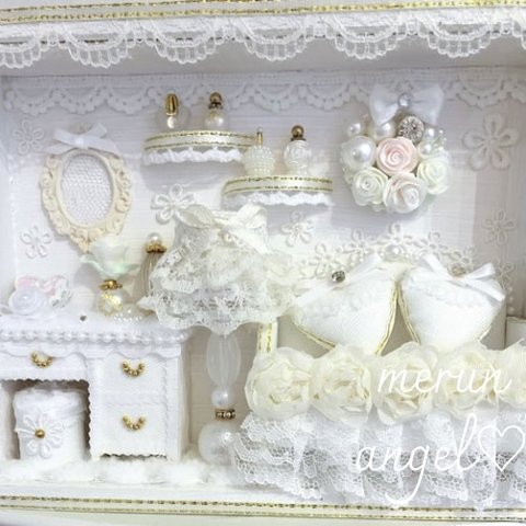 ドレッサータイプのお部屋♡ハンドメイド♡ホワイト②