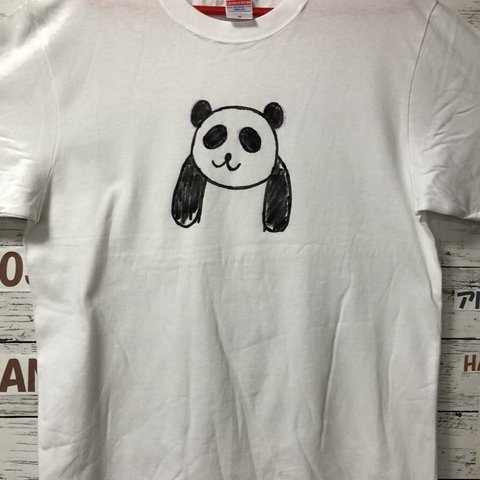 Tシャツ　パンダ　男女兼用　Ｍサイズ