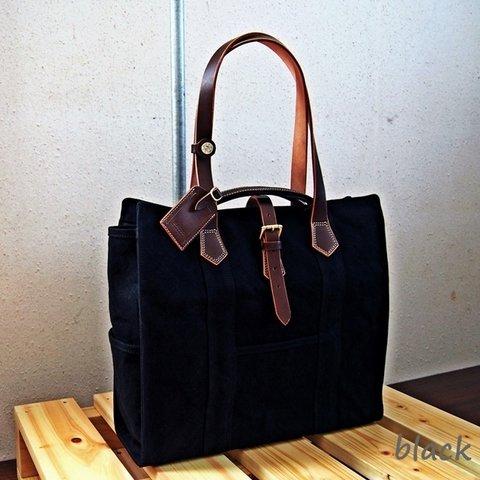 HAGIO mens canvas tote メンズハンプトート(黒)