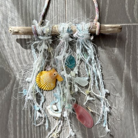 フワフワゆらゆら壁飾り〜wall hanging mini〜