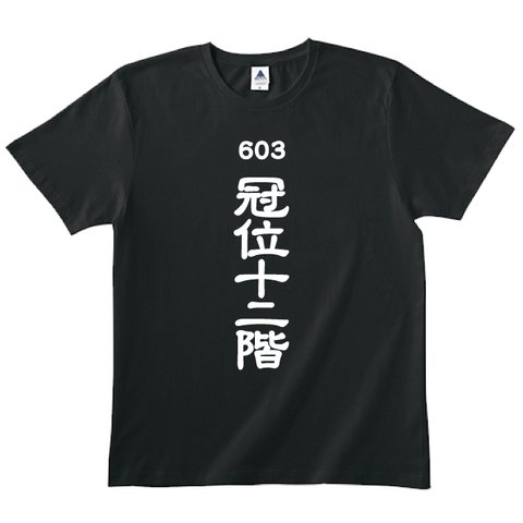 送料無料 【新品 男女兼用】歴史Tシャツ　冠位十二階Tシャツ　綿100％　全2色　各種サイズございます