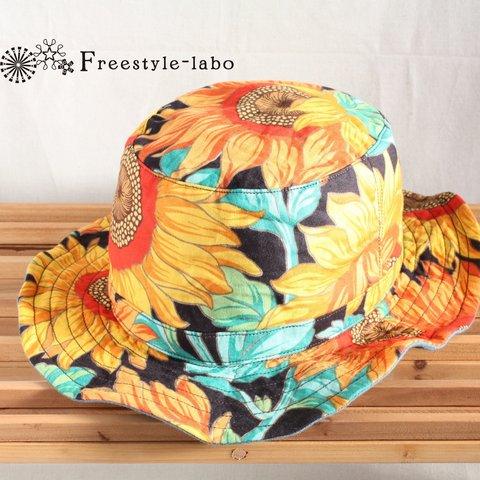 SUNFLOWER  HAT<BK×BL>