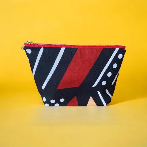 NEW アフリカン　ポーチ　小物入れ　マルチケースマチつき　african pouch ★ 파우치　★ 小袋　★ 