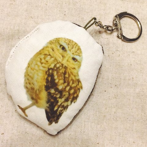 Owl: Cushion keyring