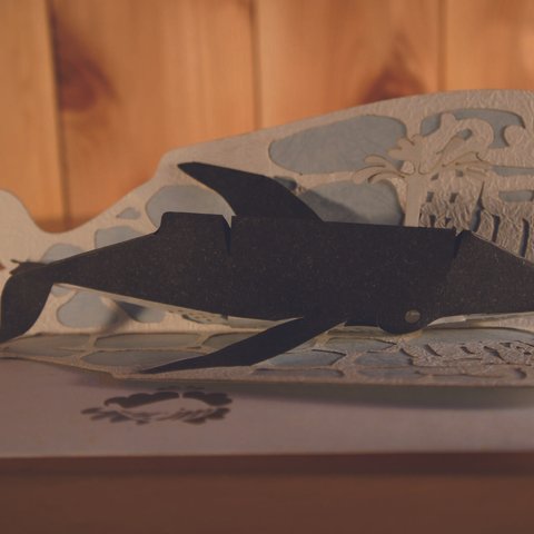 クジラのポップアップ製作キット