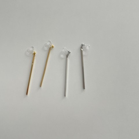 simple stick long earring