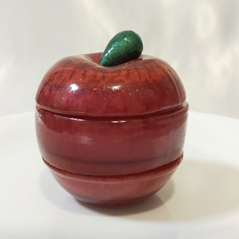 Red Apple　小物入れ/置物/アクセサリーケース/レジン雑貨