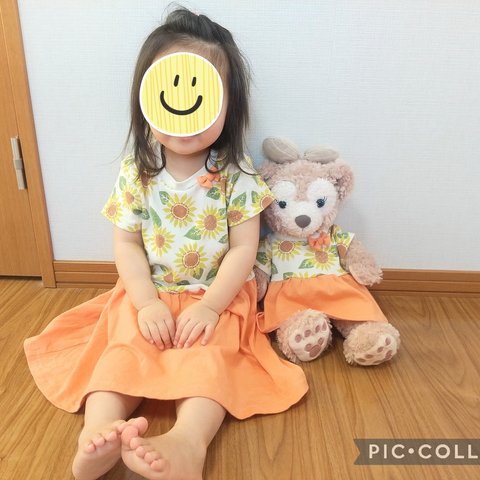 シェリーメイと女の子のお揃い服