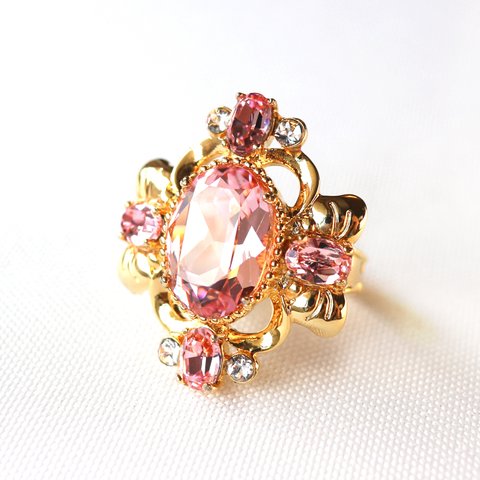 Decorative ring (Clear Pink)