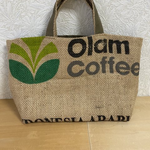 送料無料★コーヒー生豆の麻袋リメイク                   Olam coffee301