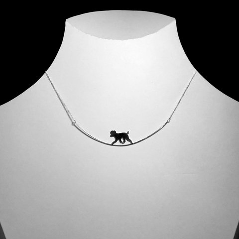 Dog-15 Silver Choker 【受注生作7日以内】