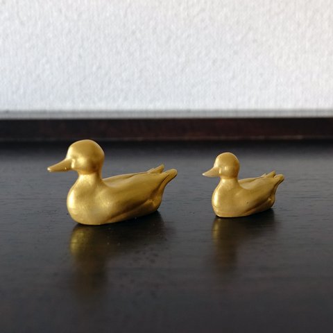 黄金のカモかもしれない鴨【二羽セット】	