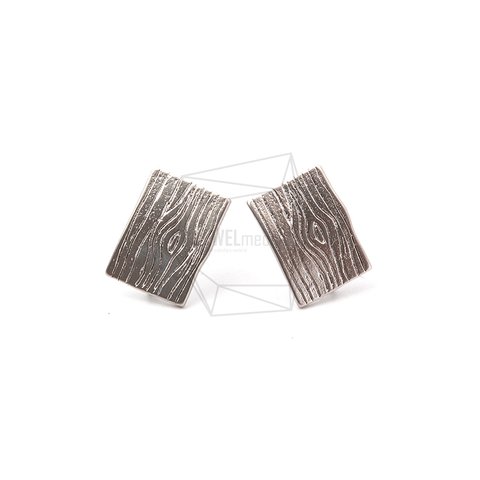 ERG-1123-MR【2個入り】ウッドストライプピアス,Wood Stripes Post Earrings