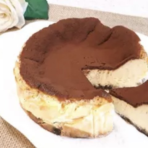 ティラミス風バスクチーズケーキ