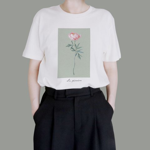 La pivoine　Tシャツ