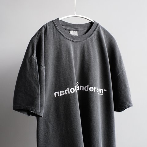 【NEW】ヴィンテージライクLOGO Tシャツ / ユニセックス / スミクロ