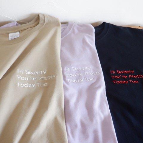 ＜ビックシルエット＞　キレイTシャツ　