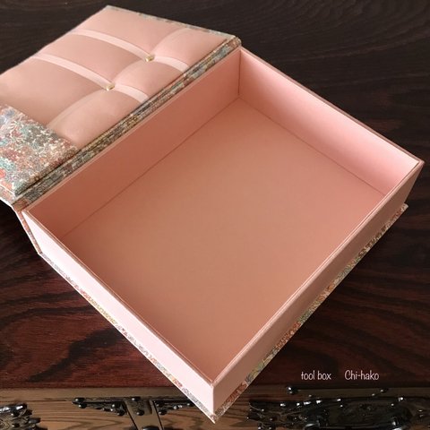 【セミオーダー】裁縫箱ツールボックス☆カルトナージュ
