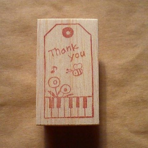 タグThank you はんこ