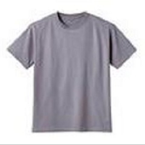 Tシャツ 半袖 綿 コットン ラベンダー Lサイズ 1枚