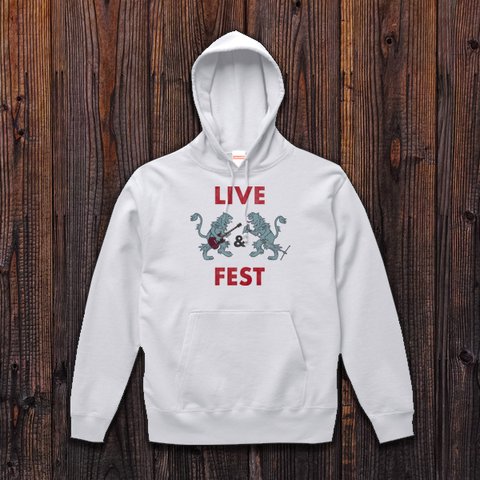 LIVE&FEST スウェットパーカー