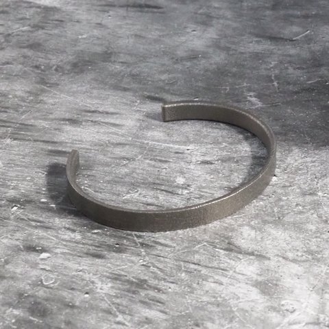 フラットチタンバングル 6mm