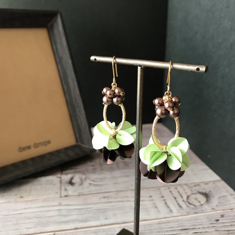 ✳︎chocolate mintピアス/イヤリング✳︎