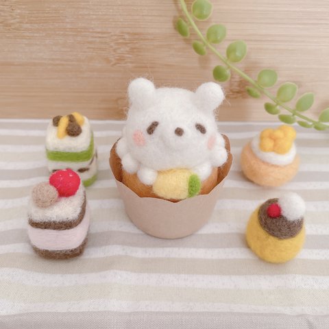 くまちゃんカップケーキ