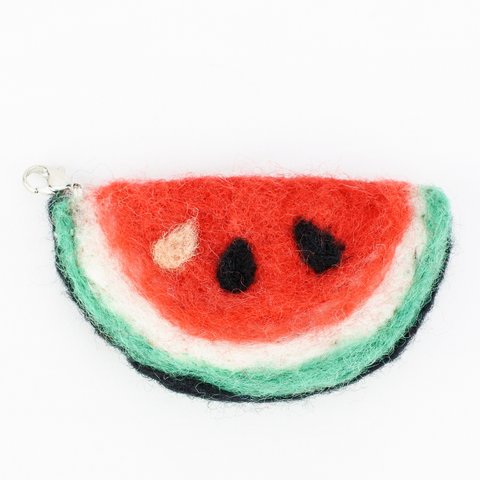 Kit with video and wool base ♥ [Watermelon made with wool felt]