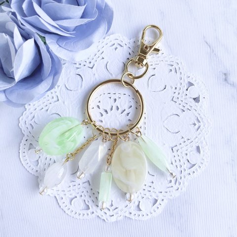 【在庫品激安SALE】♡ジャラジャラで可愛いアクリルキーホルダー♡