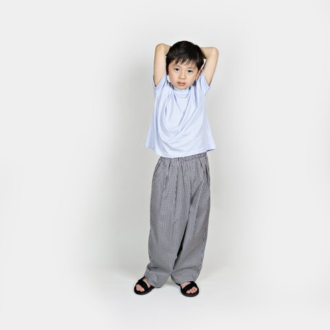 【型紙】パロンパンツ60-90/100-140サイズ　ベビー　キッズ　子供服