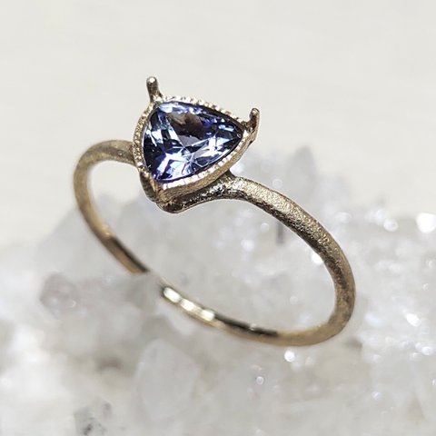 bicolor tanzanite＊K10 ring