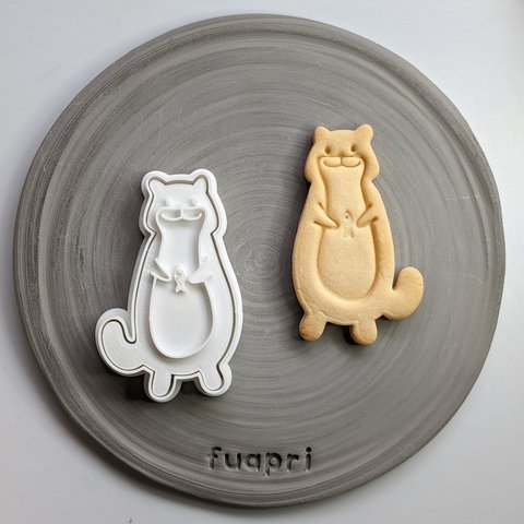 動物☆カワウソ　クッキーカッター/クッキー型