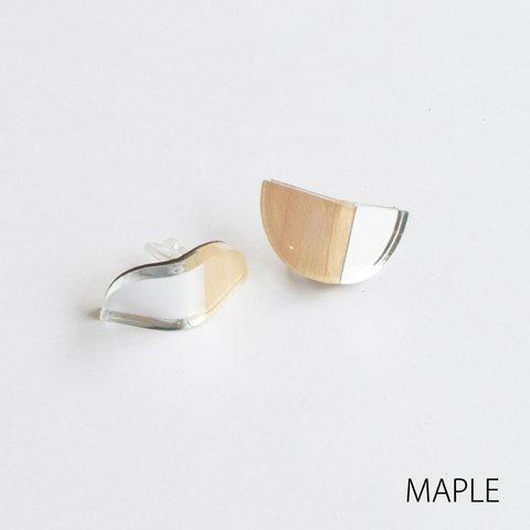 bend ミラーイヤリング / MAPLE