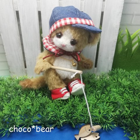 choco*bear   仔猫 テディベア  