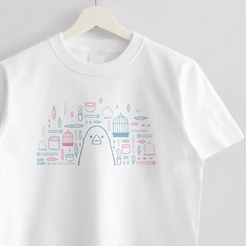 Tシャツ（SMILE BIRD DAYS / 文鳥）