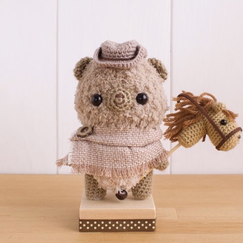 [sold out]モコくま🐻カウボーイ🐴﻿ ②