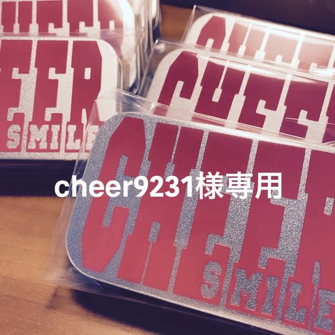 [cheer9231様専用] オーダー受付　チア　スチール缶シルバー　ヘアピン収納