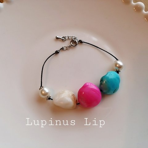 vivid shellfish♡bracelet