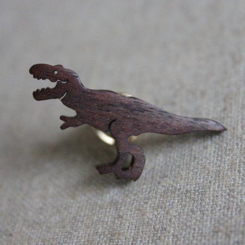 ティラノサウルスピンブローチ・タイタック