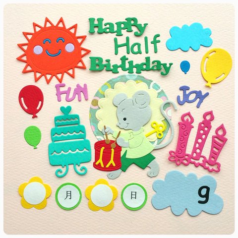 ❺ Half Birthday 🎁（アルバムクラフト）