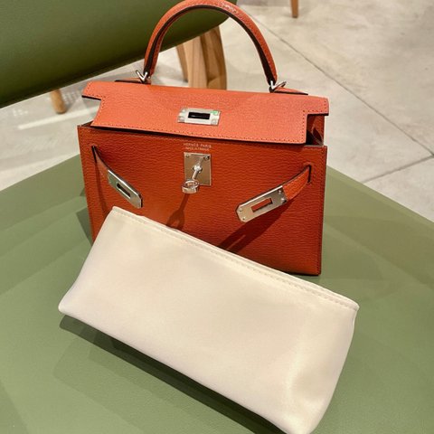 Hermes Mini Kelly 1 エルメスミニケリー初代 インナーバッグ 4色選択可能 防水性よい 色落ちにくい ショルダーバッグインナー 収納バッグインナー