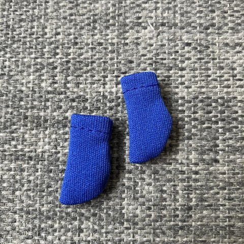 オビツ11 靴下　 short  blue