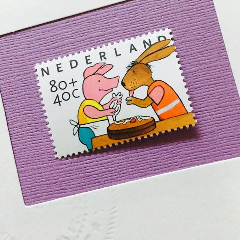 ちいさなartmuseum　holland　stamp 