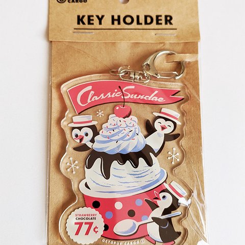 KEY HOLDER / SUNDAE　アクリルキーホルダー